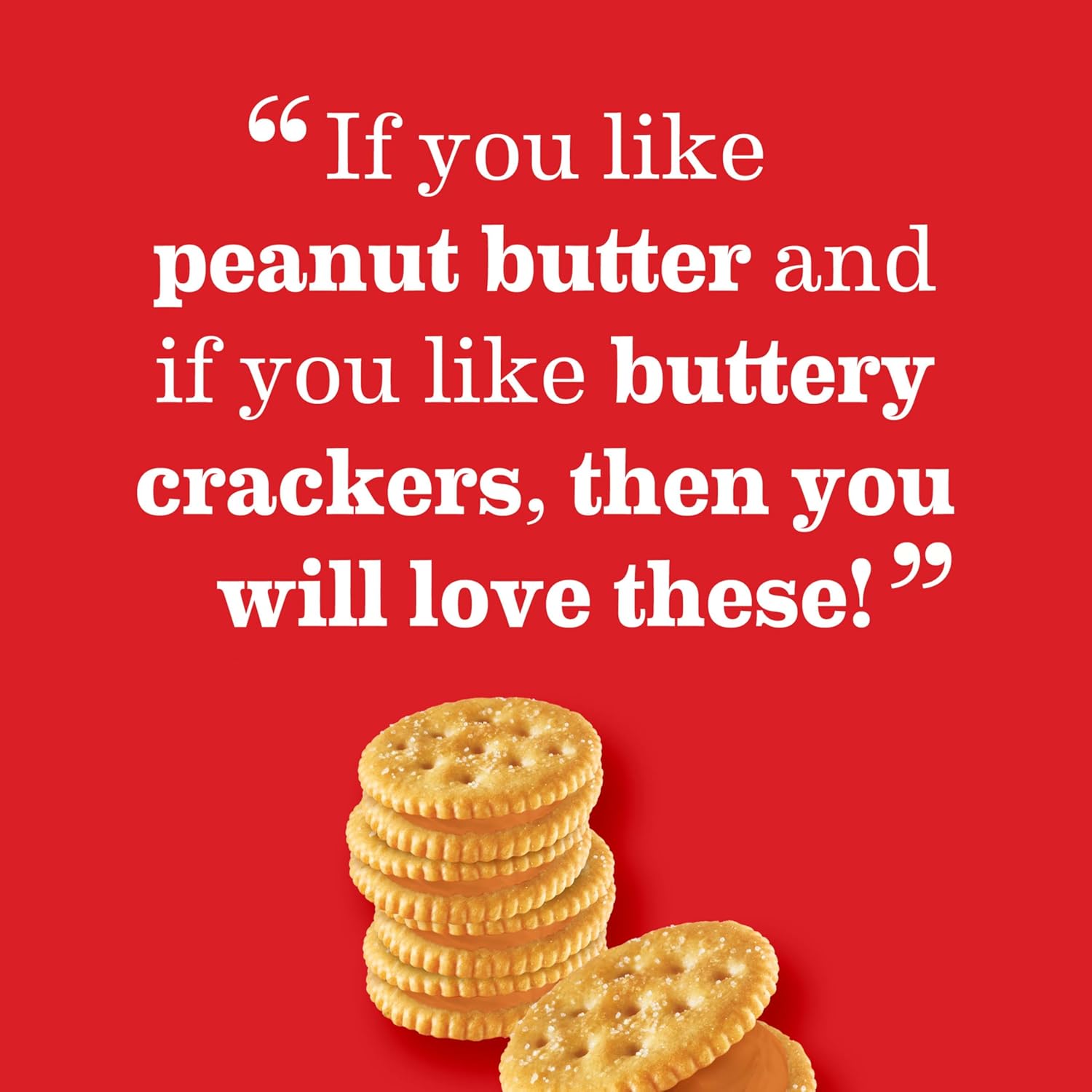 RITZ Peanut Butter Sandwich Crackers – Kids' Lunch Box Snack Packs for School and After-School Care