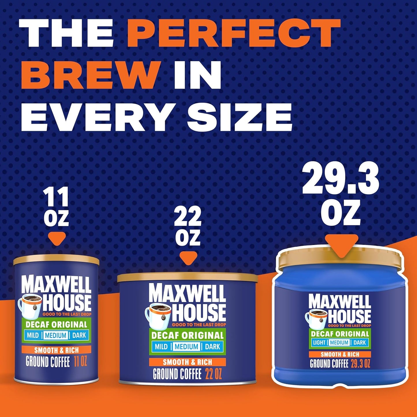 roasted in the usa under the maxwell house brand established in 1892