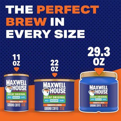 roasted in the usa under the maxwell house brand established in 1892