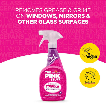 rose vinegar infused formula for natural cleaning power