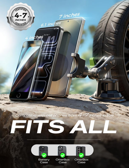 rubber-coated grips expandable up to 4 inches wide