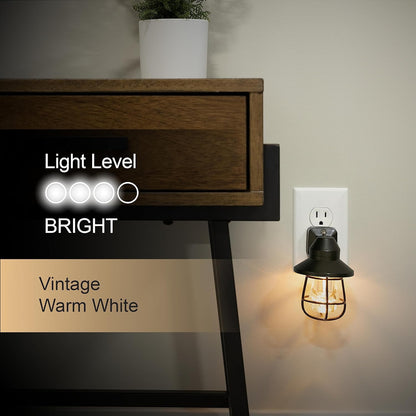 rustic black metal hood with open cage or sconce styling