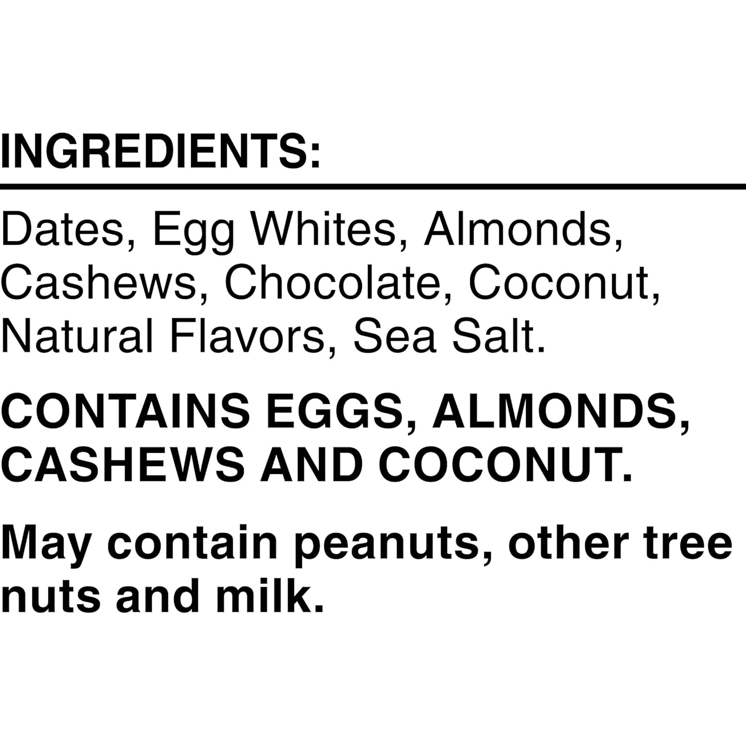 RXBAR Coconut Chocolate Protein Bar – Mindful Clean-Eating Snack for Pre-Workout Fuel, 12 Count Box