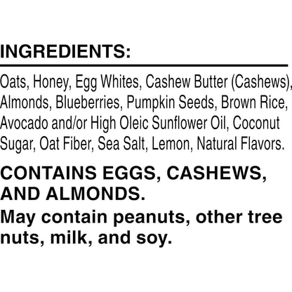 RXBAR Nut Butter and Oat Protein Bars – Clean Whole-Food Snack for Mindful Wellness Routines, Real Blueberry Cashew Flavor