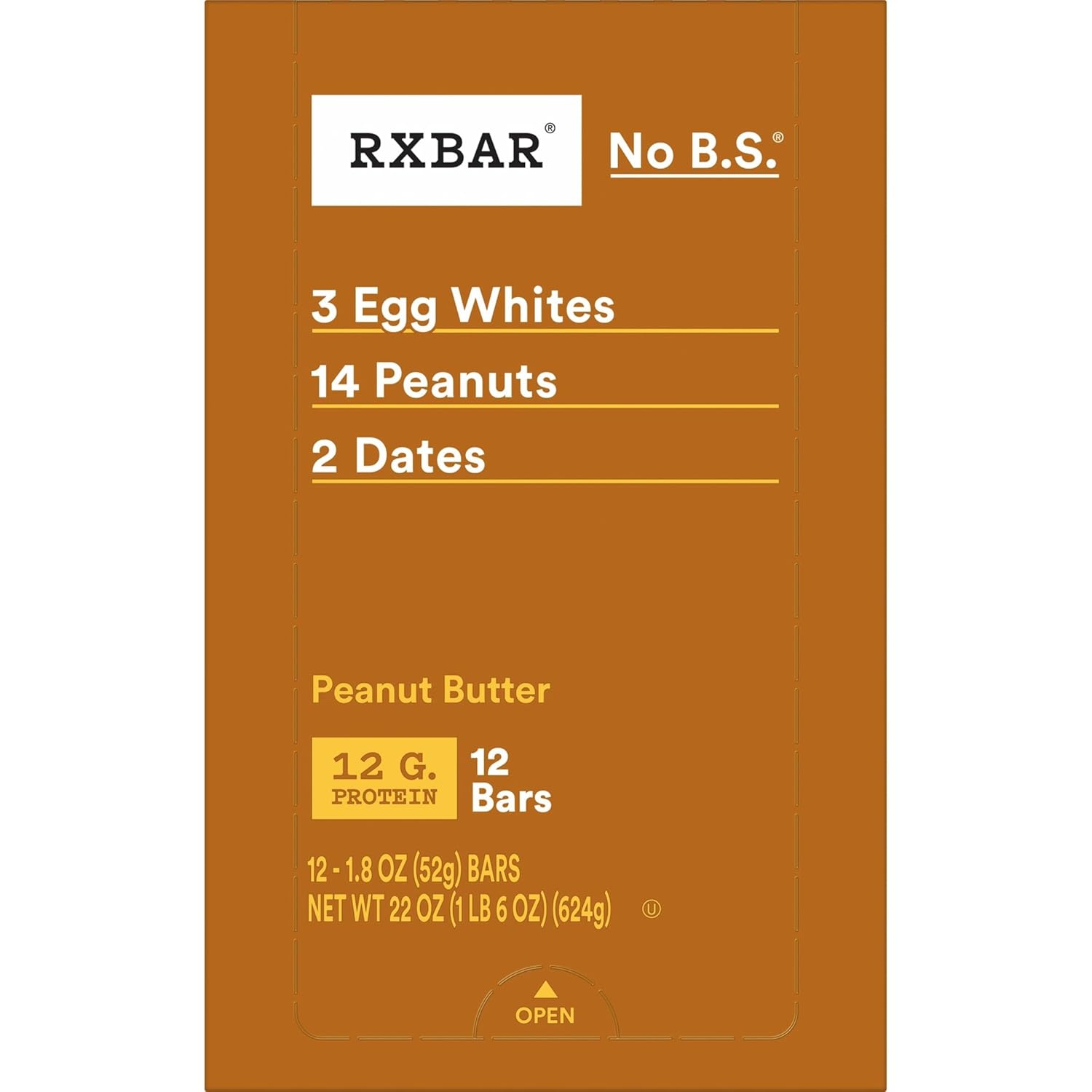 RXBAR Peanut Butter Protein Bar – Clean-Ingredient Snack for Mindful Home Wellness Routines