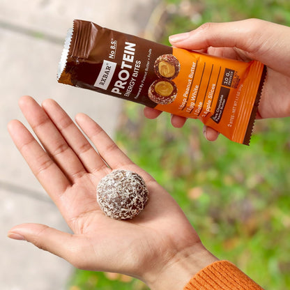 RXBAR Protein Energy Bites for Mindful Snackers, Dark Chocolate Peanut Butter Clean Whole-Food Bites for Post-Workout Recovery