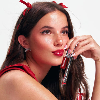 Sacheu Lip Liner STAY-N Peel Off Lip Stain — Thoughtful Birthday Gift for Her, Vegan Waterproof Lip Tint Set