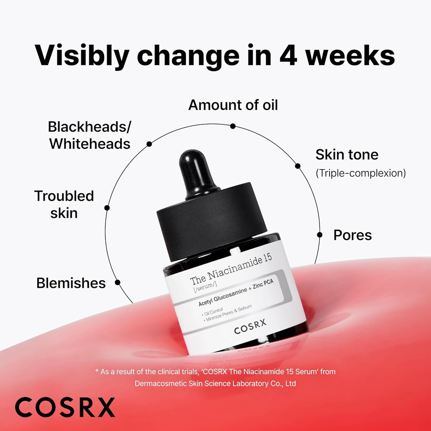 safe for application under the eye area, expanding treatment zones