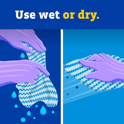 safe for use on most hard surfaces including glass, countertops, and appliances