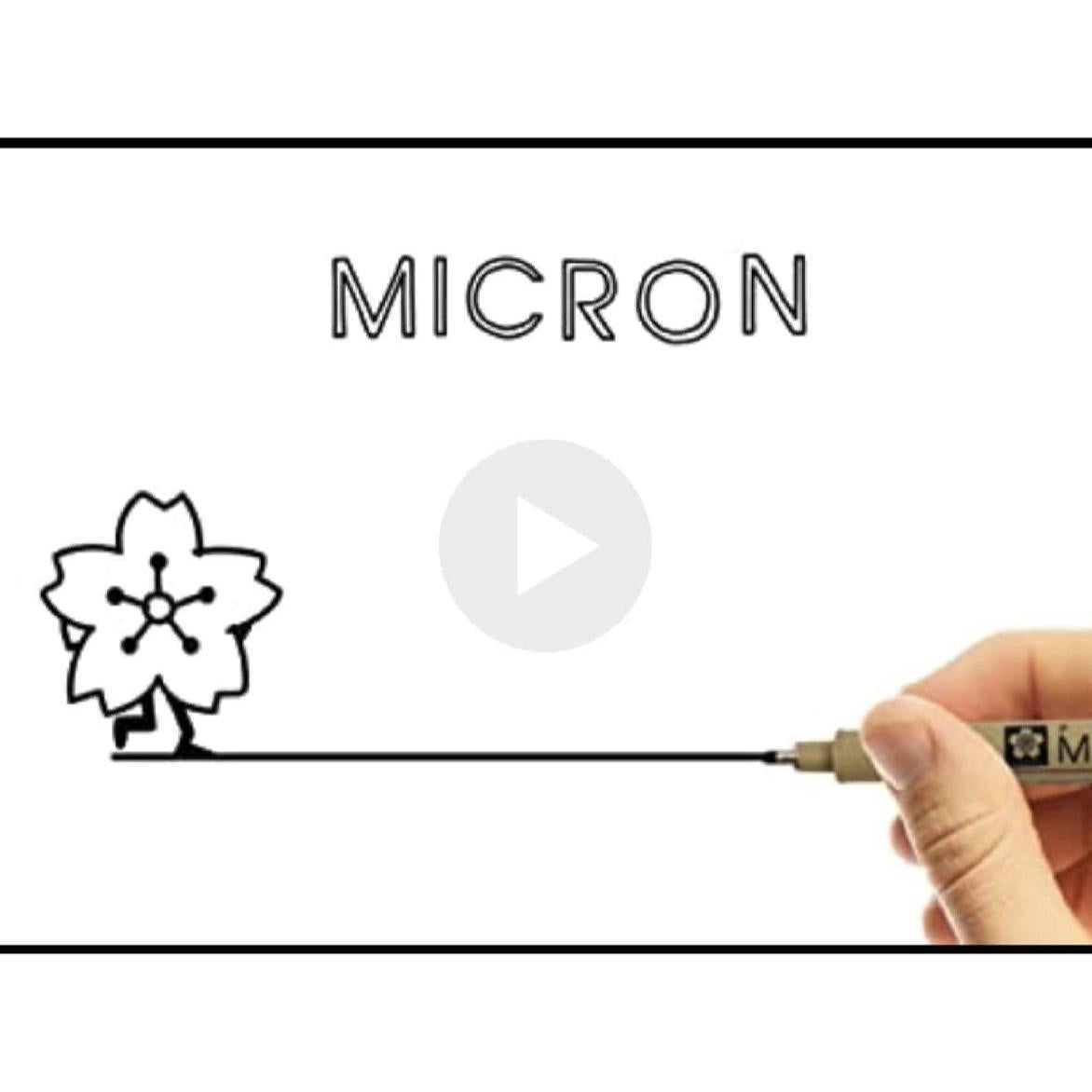 SAKURA Pigma Micron Streamlined Multi-tip Pens – Simple, Long-Lasting Tools for a Clutter-Free Art Studio