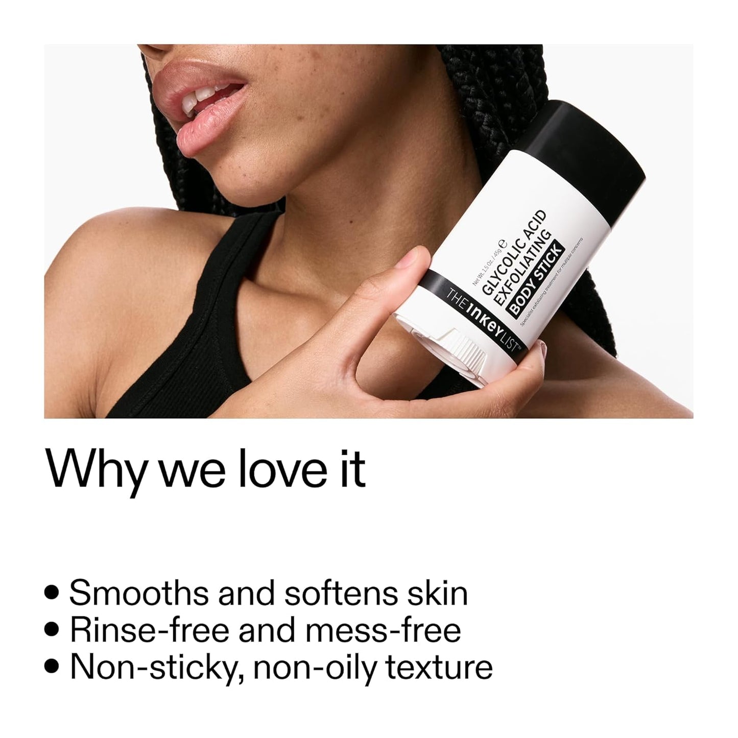 salicylic acid to unclog pores and target body breakouts and ingrown hairs