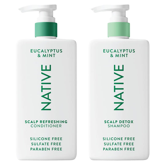 scalp detox and clarifying formula that lifts oil, dirt, and product buildup
