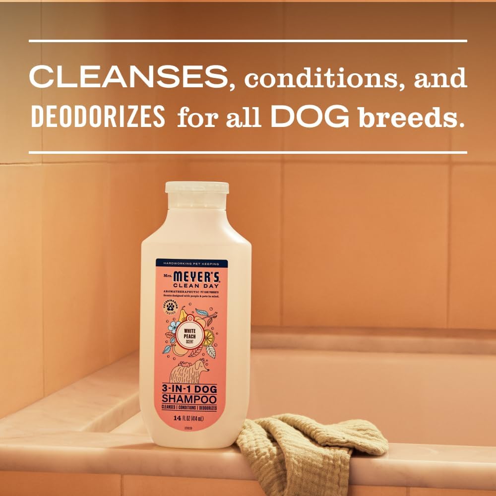 scent variants: white peach and sweet chamomile designed to appeal to human noses too