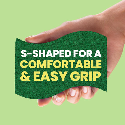 Scotch-Brite Heavy Duty Scrub Sponge – Outdoor Grill and Patio Cleaning Essential for BBQ Season