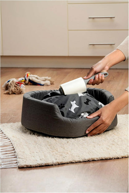 Scotch-Brite Pet Hair Lint Roller – Family-Safe Fur Remover for Nursery Fabrics, Playroom Rugs, and Kids' Bedding