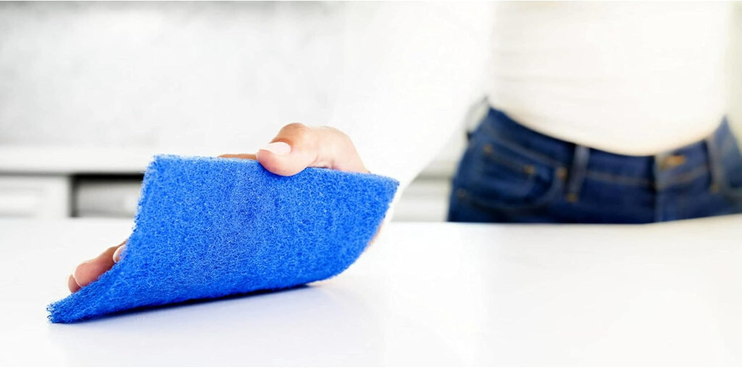 Scotch-Brite Zero Scratch Scouring Pad – One-Pad Minimalist Replacement for Sponges, Steel Wool, and Specialty Brushes