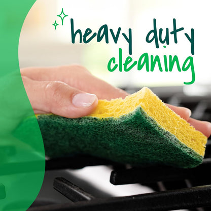scrubbing fibers made with 100% recycled plastic