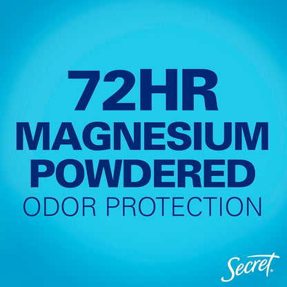 Secret Aluminum Free Deodorant for Women, 48hr Odor Protection, Naturally Derived Ingredients, Coconut, Rose, Cherry Blossom & White Peach Scents Variety Pack, 2.4 oz (Pack of 4) for Daily Self Care Rituals and Mindful Bath Time Routines