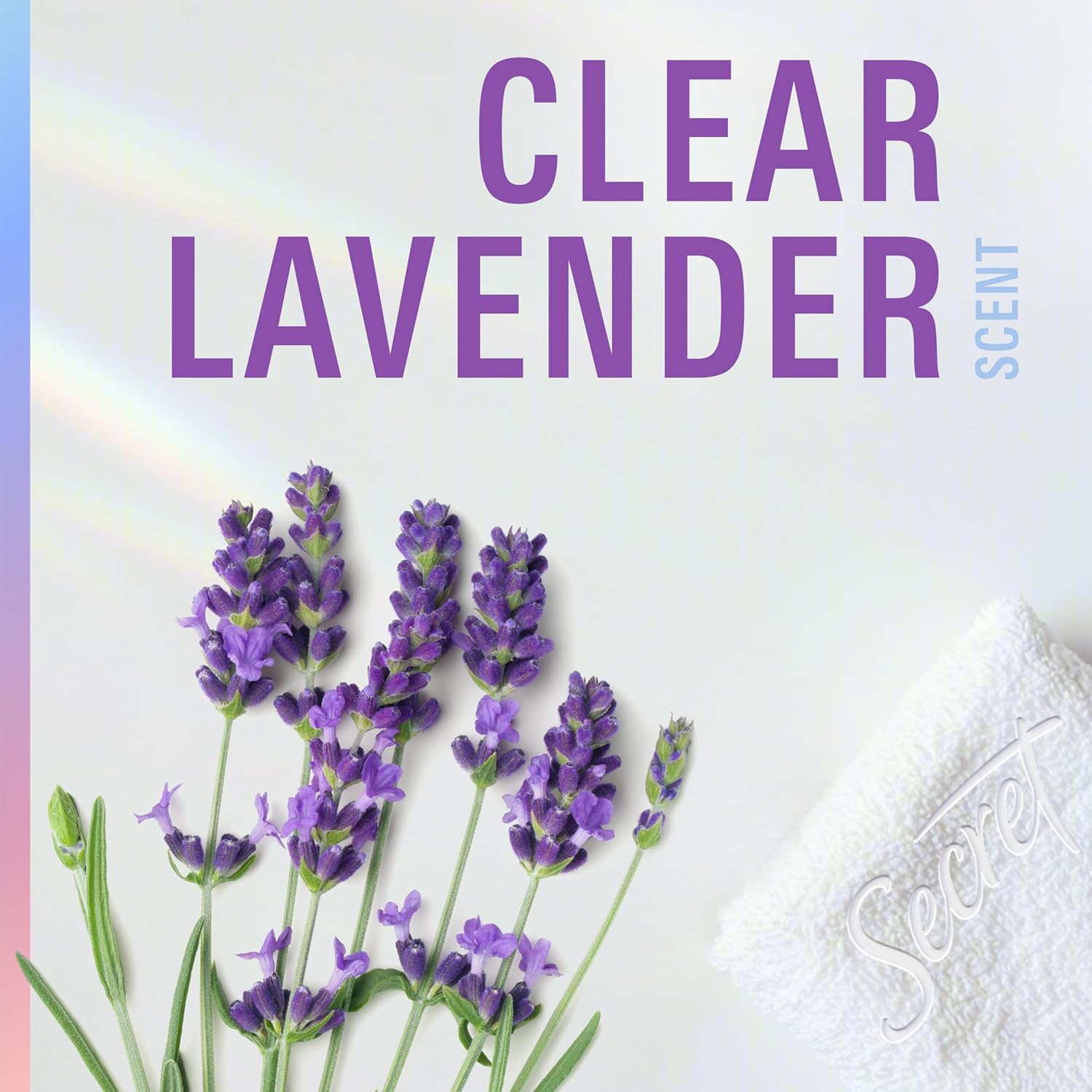 Secret Clinical Strength 100HR Antiperspirant – Stress-Soothing Lavender for Your Daily Self-Care Ritual