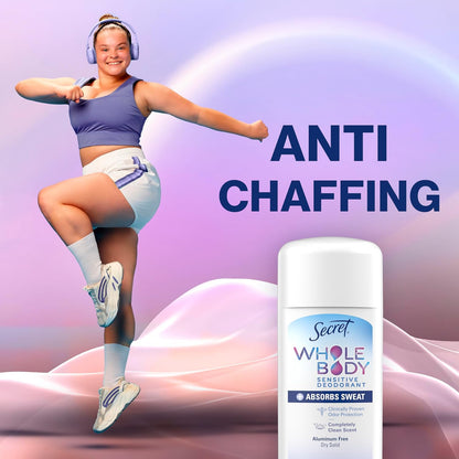 Secret Whole Body Deodorant – Aluminum-Free Self-Care Ritual for Active Women