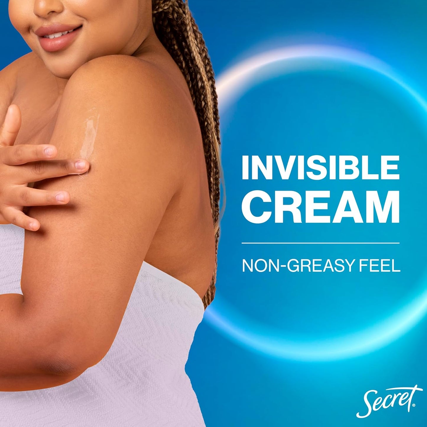 Secret Whole Body Deodorant Cream for Women – One-Tube Capsule Routine, Aluminum Free Multi-Zone Deodorant 3 oz