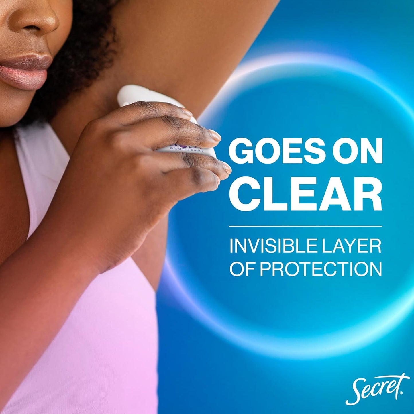 Secret Whole Body Deodorant Stick – One Stick Multi-Area Deodorant for a Clutter-Free Vanity