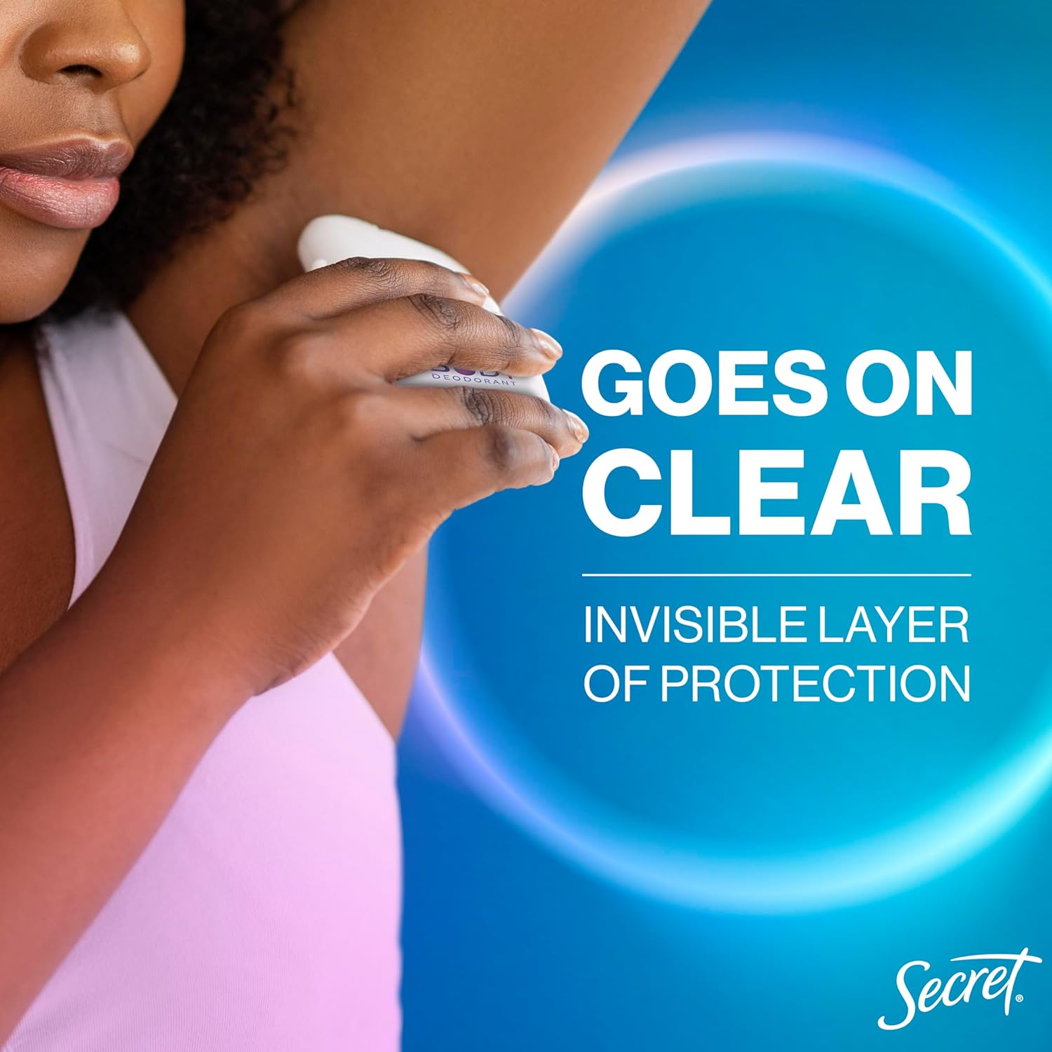 Secret Whole Body Deodorant Stick – One Stick Multi-Area Deodorant for a Clutter-Free Vanity