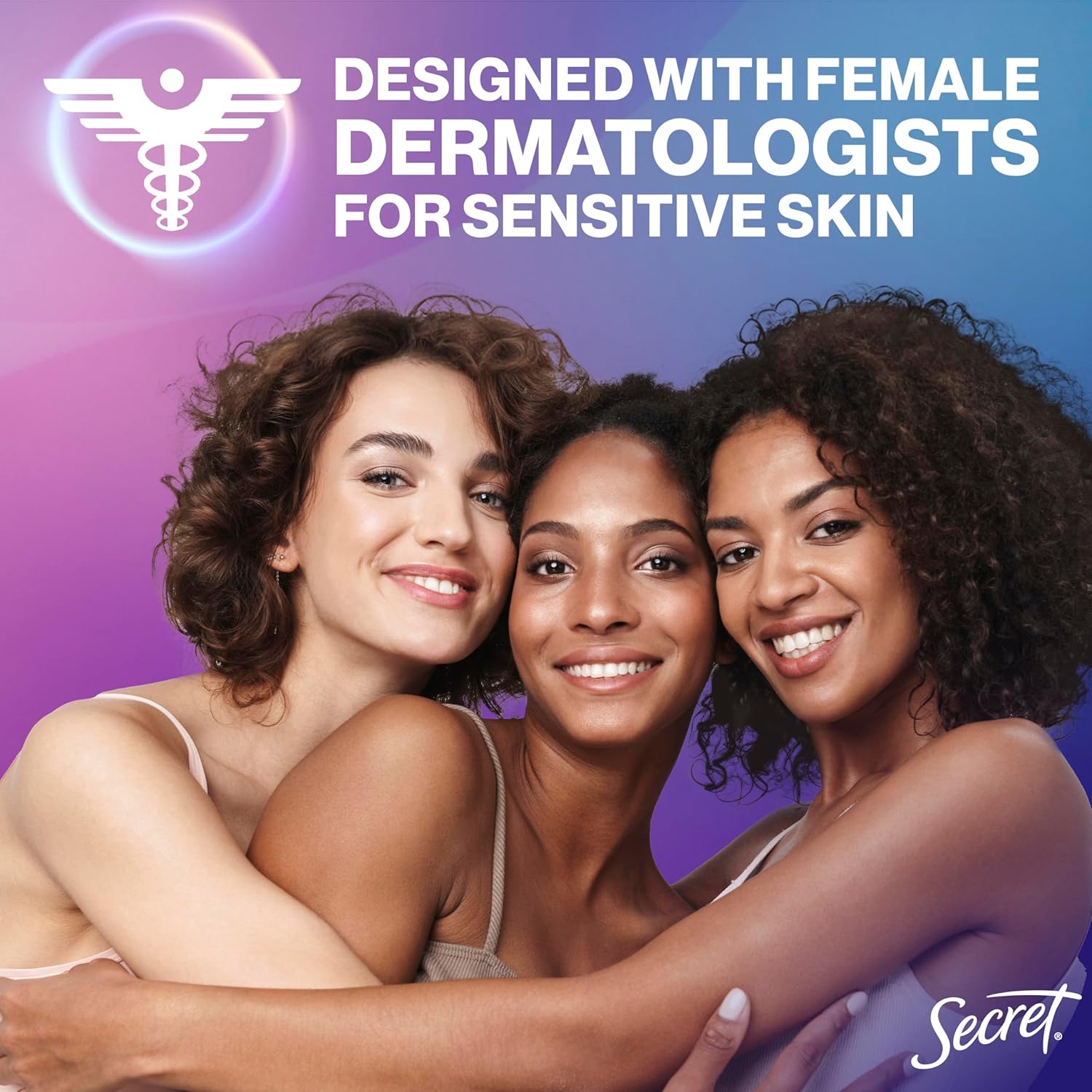 Secret Whole Body Deodorant Stick – One Stick Multi-Area Deodorant for a Clutter-Free Vanity