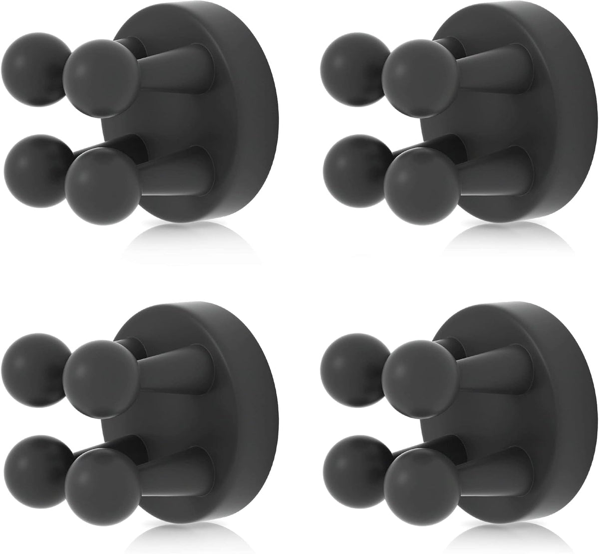 self-adhesive backing requiring no tools, screws, or drilling