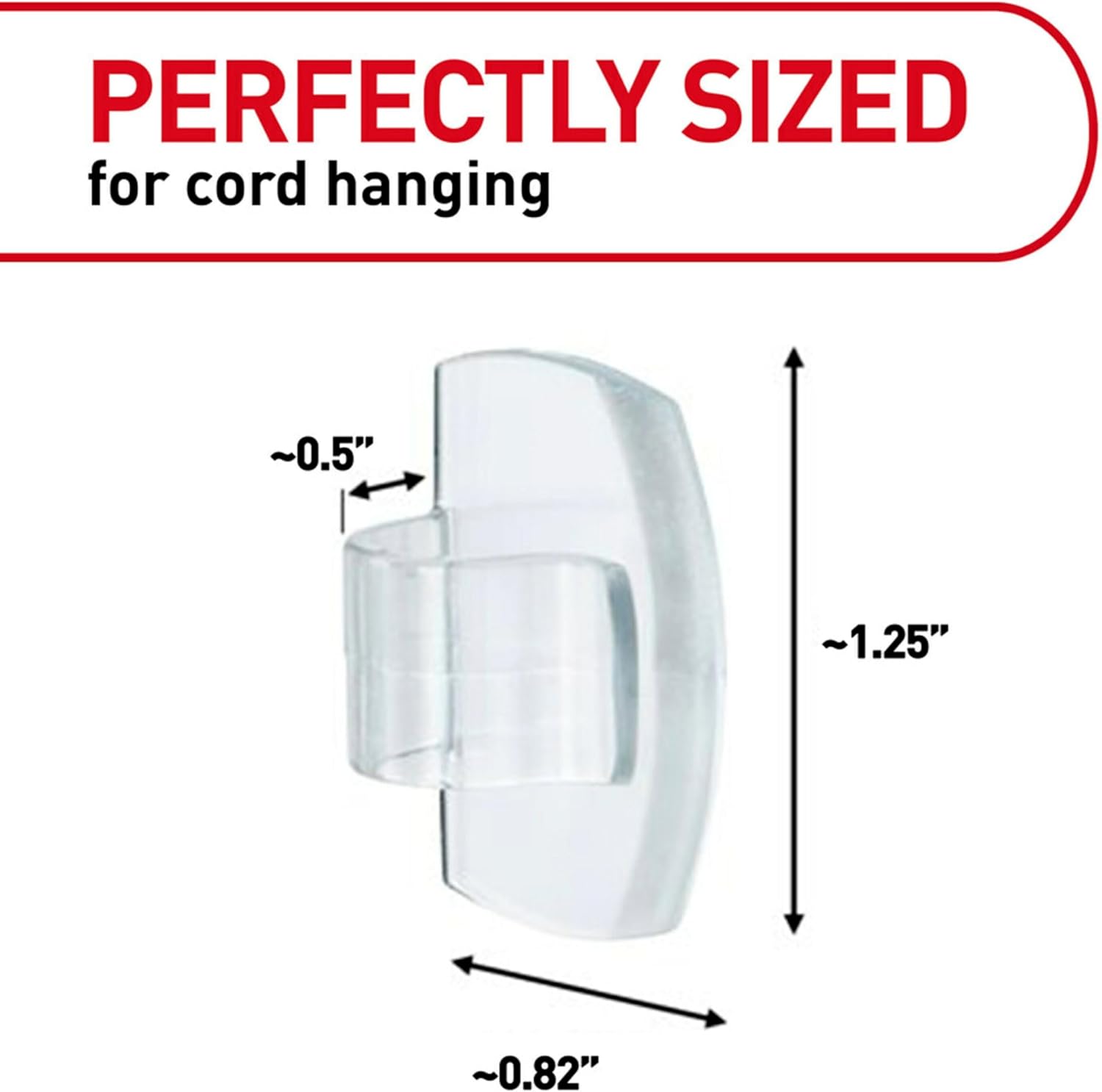self-adhesive command strip mounting — no tools, nails, or screws required
