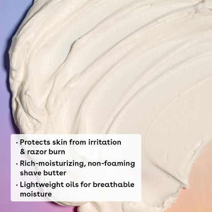 sensitive-skin, razor-burn-prevention formulation safe for the entire bikini area