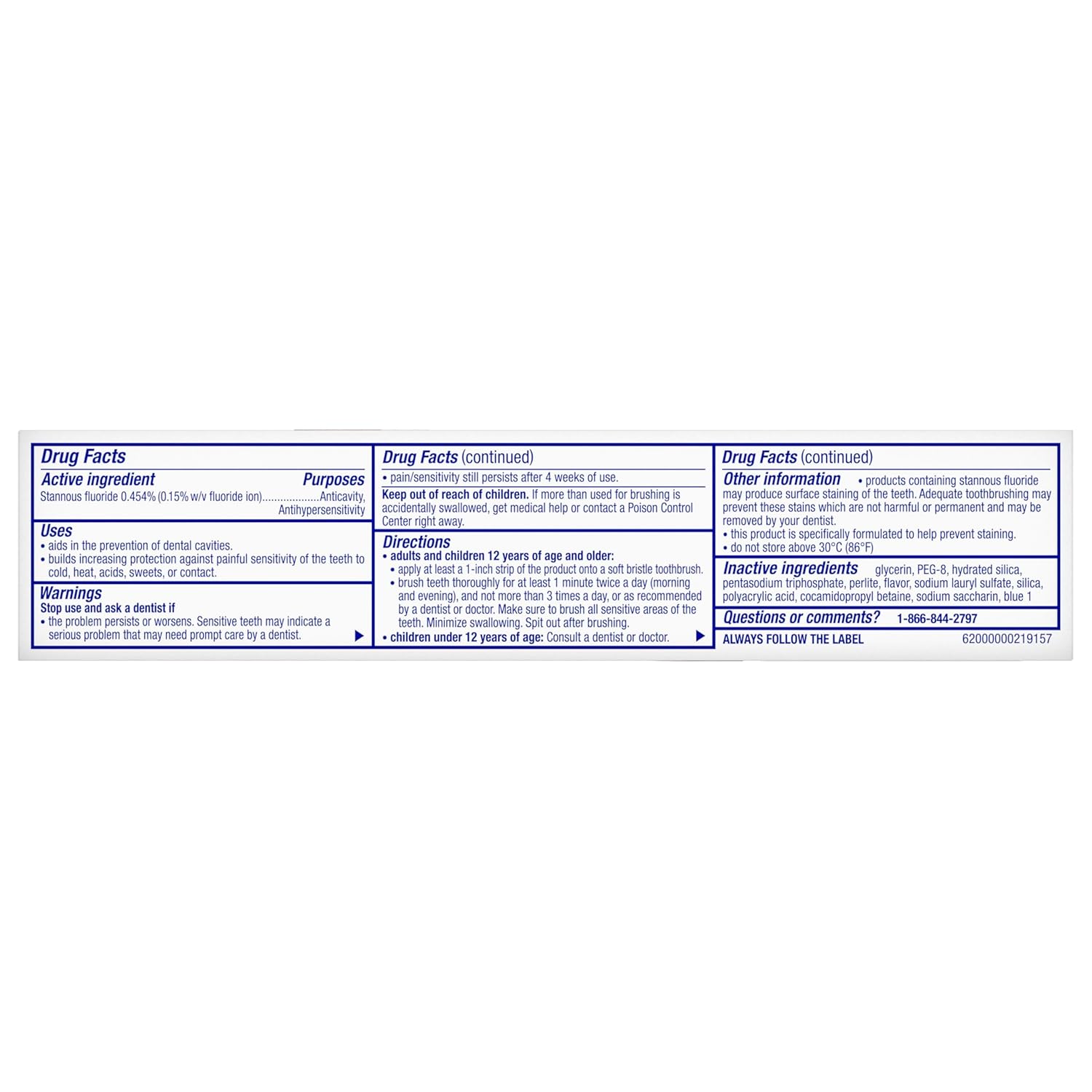 Sensodyne Clinical Repair Whiten & Shine – 3-Pack Toothpaste for Consistent Daily Oral Health