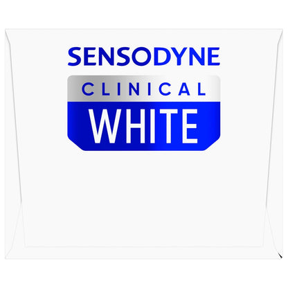 Sensodyne Clinical White Toothpaste – Sensitive Teeth Whitening for Your Calming Morning Routine, 3-Pack