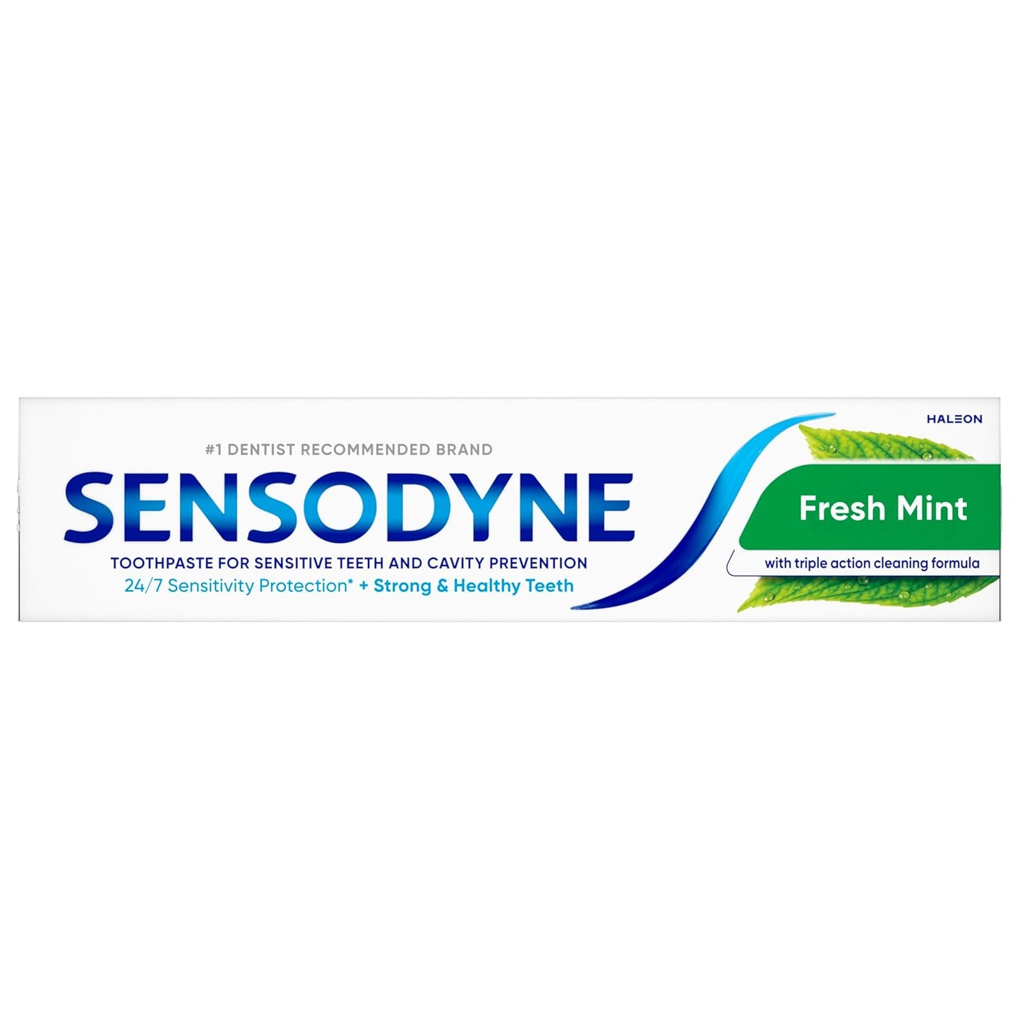 Sensodyne Fresh Mint Sensitive Toothpaste – Thoughtful Care Package Gift for Mom and Her Daily Brushing Routine, Pack of 2