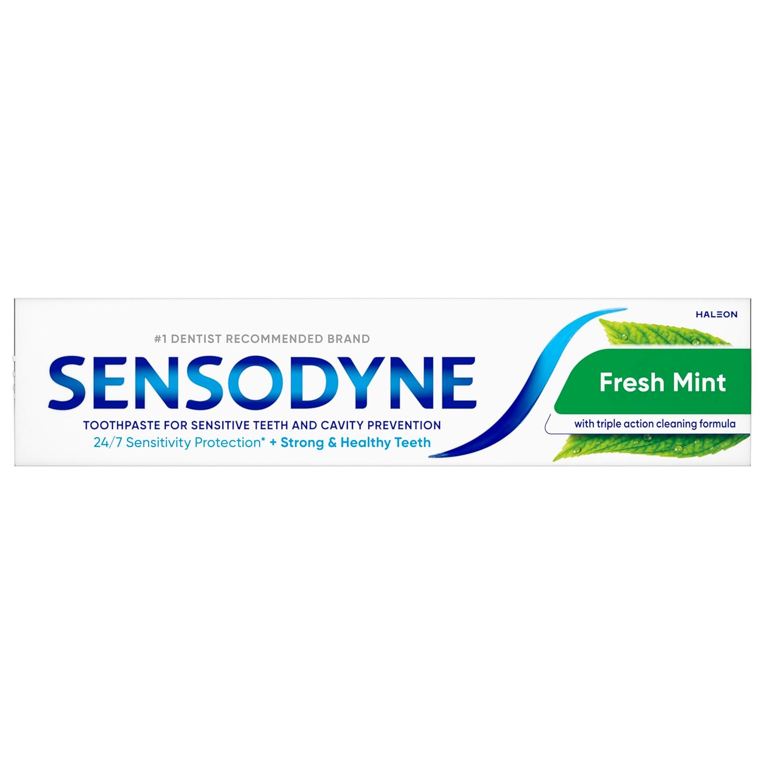 Sensodyne Fresh Mint Sensitive Toothpaste – Thoughtful Care Package Gift for Mom and Her Daily Brushing Routine, Pack of 2
