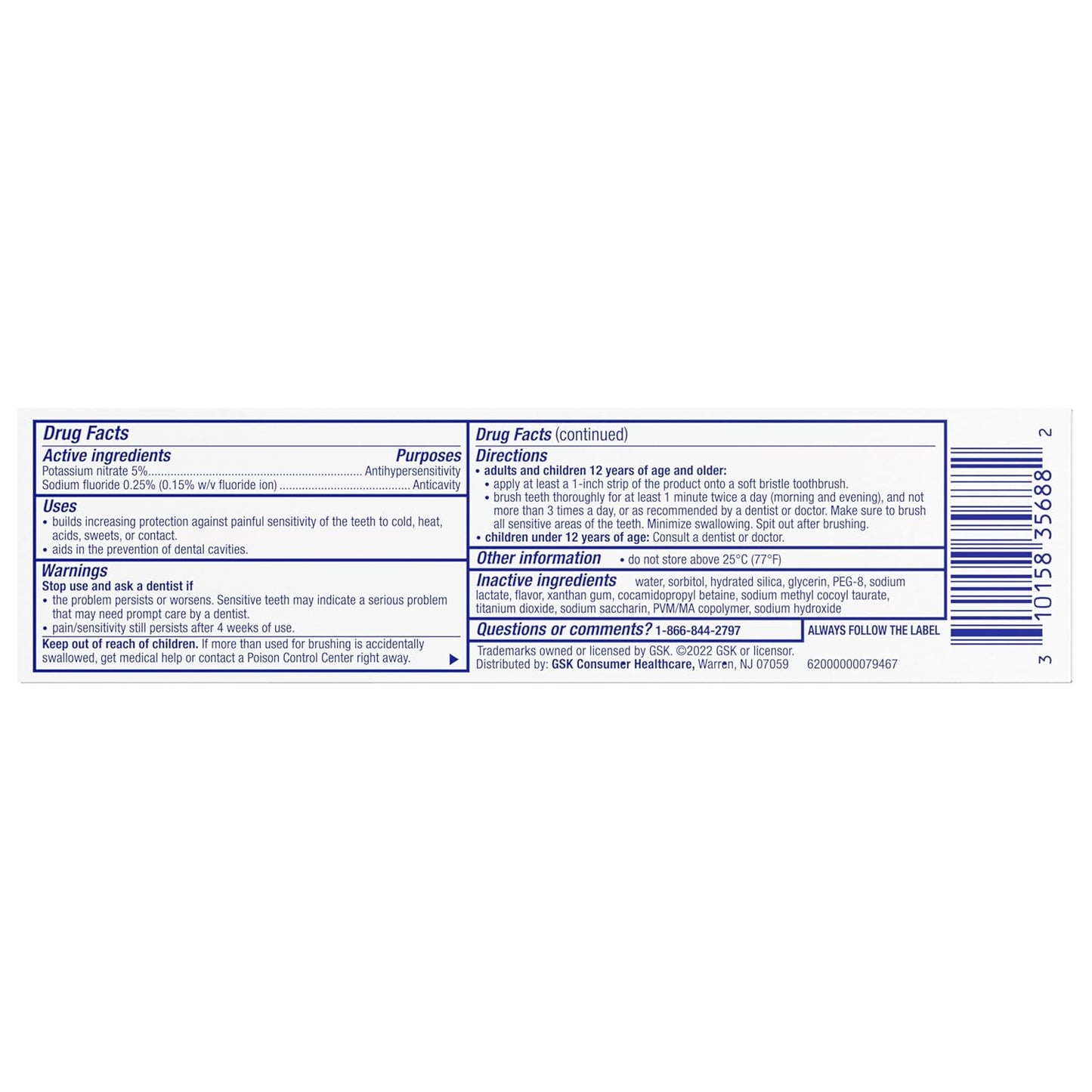 Sensodyne Pronamel Active Shield Whitening Toothpaste, Cool Mint – Soothing Mint Self-Care for Acid-Prone Teeth, 3.4 oz (Pack of 3)