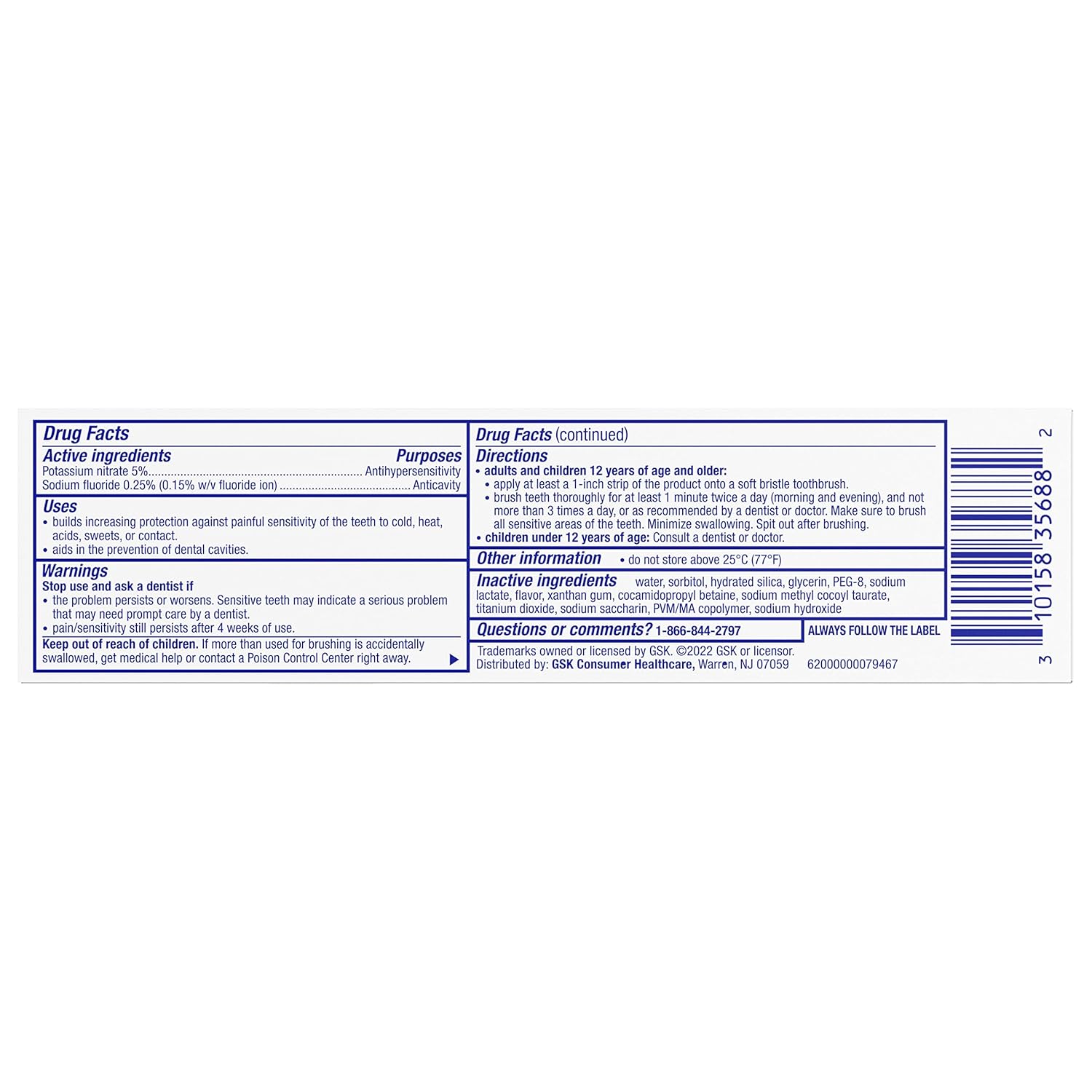 Sensodyne Pronamel Active Shield Whitening Toothpaste, Cool Mint – Soothing Mint Self-Care for Acid-Prone Teeth, 3.4 oz (Pack of 3)