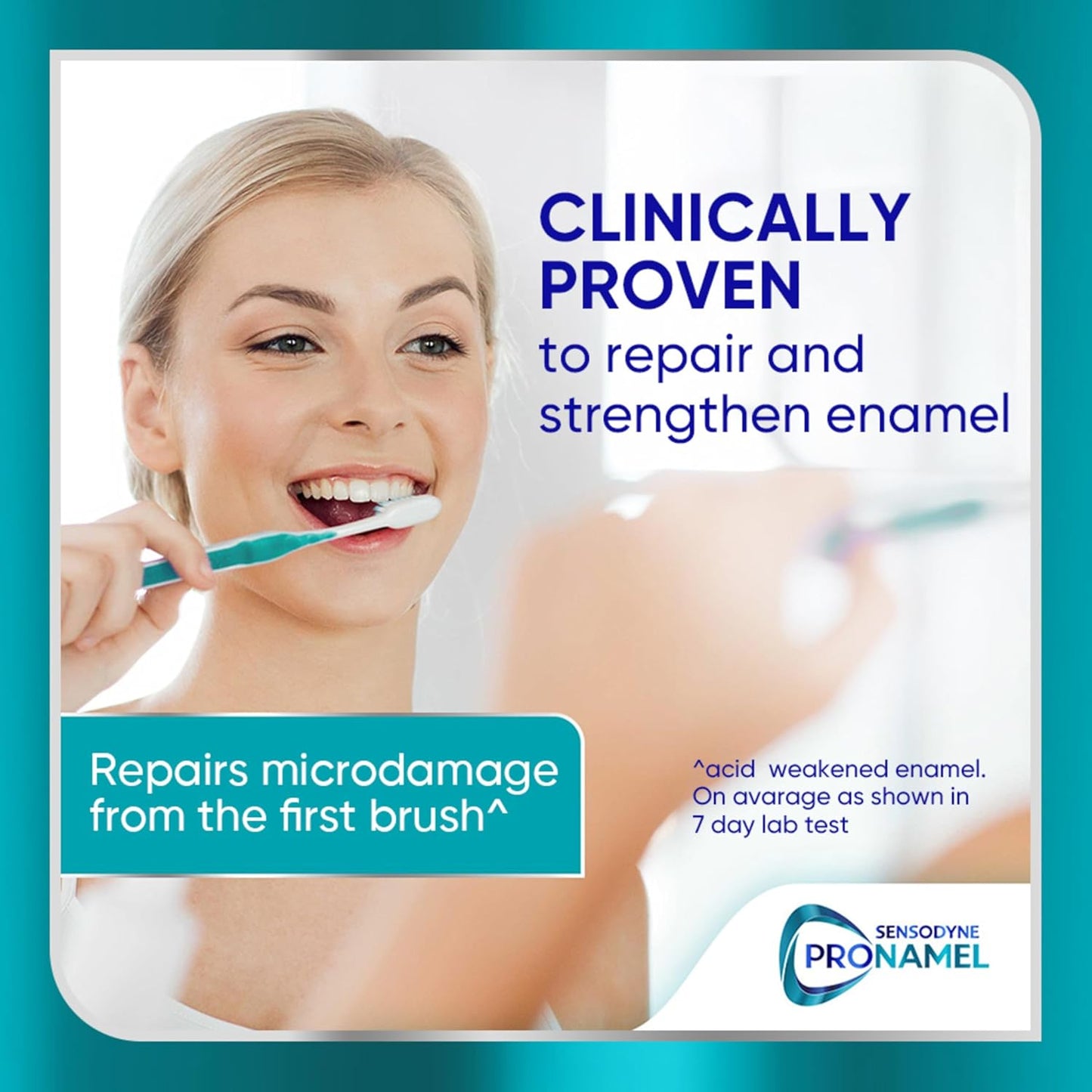 Sensodyne Pronamel Clinical Enamel Repair Toothpaste – Nightly Restoration Ritual for Sensitive Teeth (3 Pack)