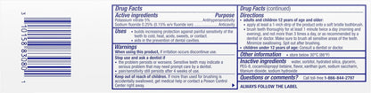 Sensodyne Pronamel Fresh Breath Enamel Toothpaste – Nightly Sensitivity Relief Ritual for Restorative Self-Care