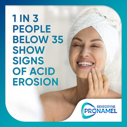 Sensodyne Pronamel Intensive Enamel Repair – Sensitive Teeth Toothpaste for Your Nightly Self-Care Ritual, 4-Pack