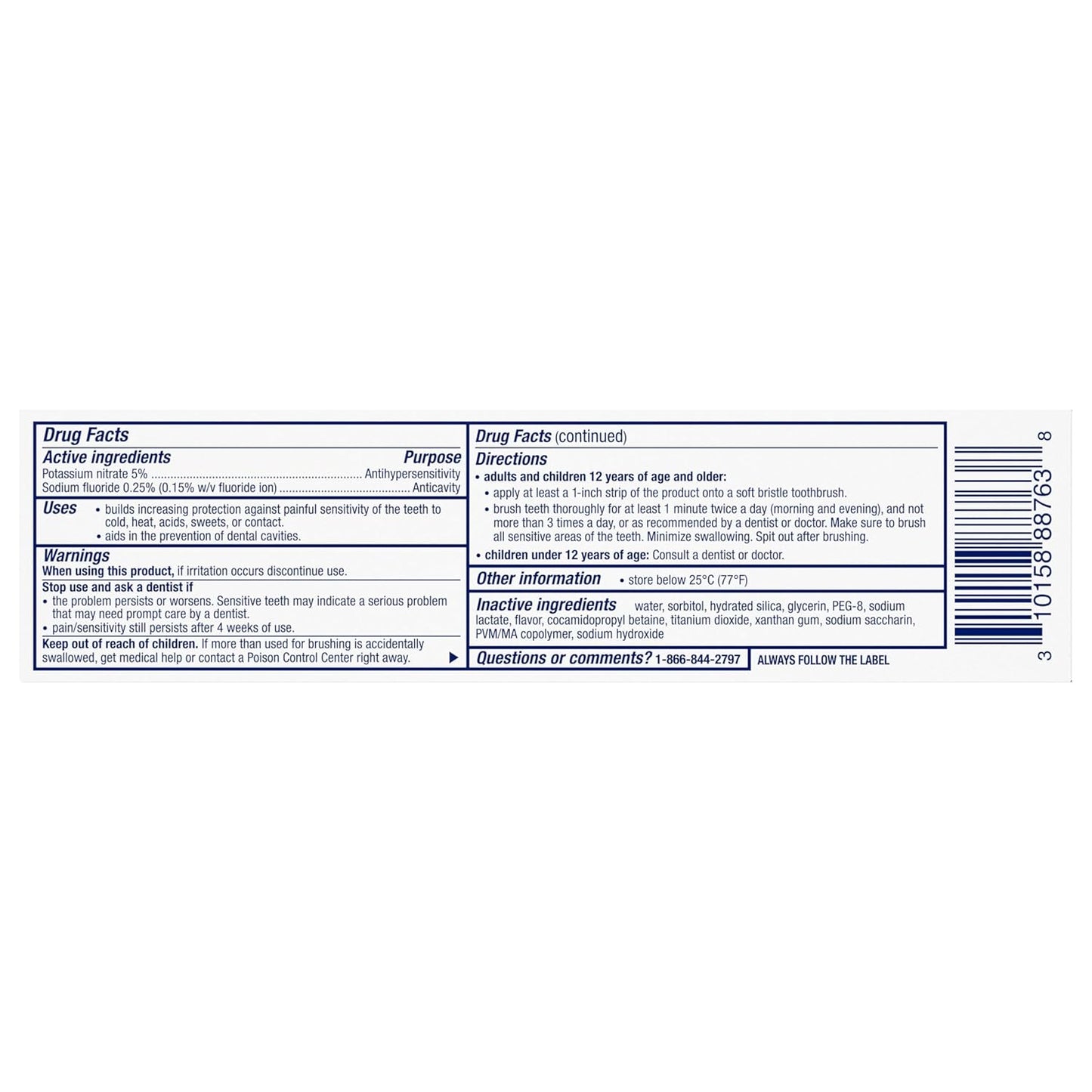 Sensodyne Pronamel Intensive Enamel Repair – Soothing Sensitivity Relief for Your Daily Oral Care Ritual