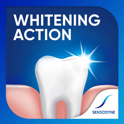 Sensodyne Repair and Protect Whitening Toothpaste – Sensitivity Relief for Consistent Morning Focus