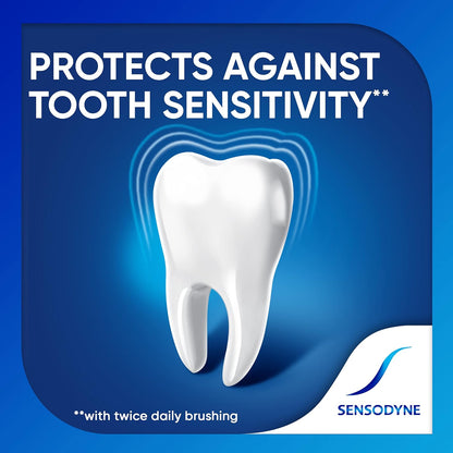Sensodyne Repair and Protect Whitening Toothpaste – Sensitivity Relief for Your Nightly Self-Care Ritual