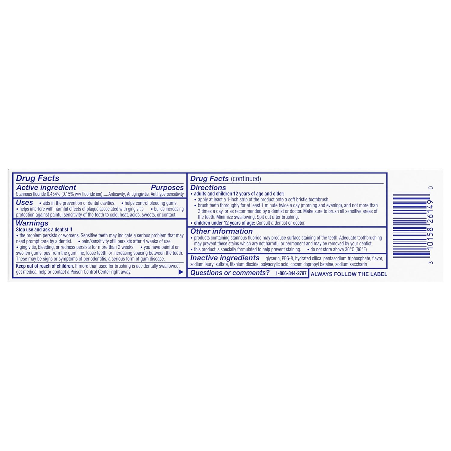 Sensodyne Sensitivity & Gum Toothpaste – Consistent Oral Health Support for Focused Work Days