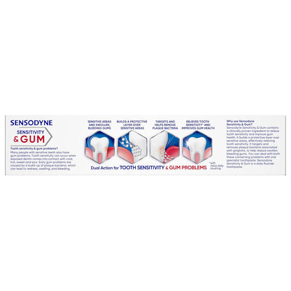 Sensodyne Sensitivity & Gum Toothpaste – Soothing Oral Care Ritual for Daily Comfort & Healing