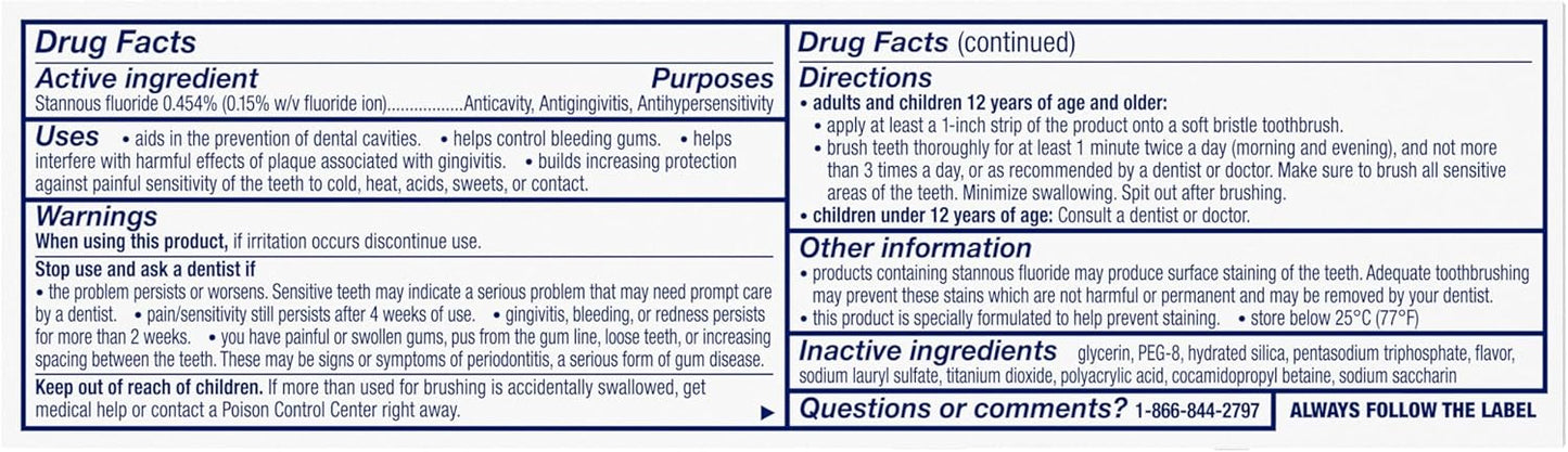 Sensodyne Sensitivity & Gum Whitening Toothpaste – Spa-Like Brushing Routine for Adults with Sensitive Teeth