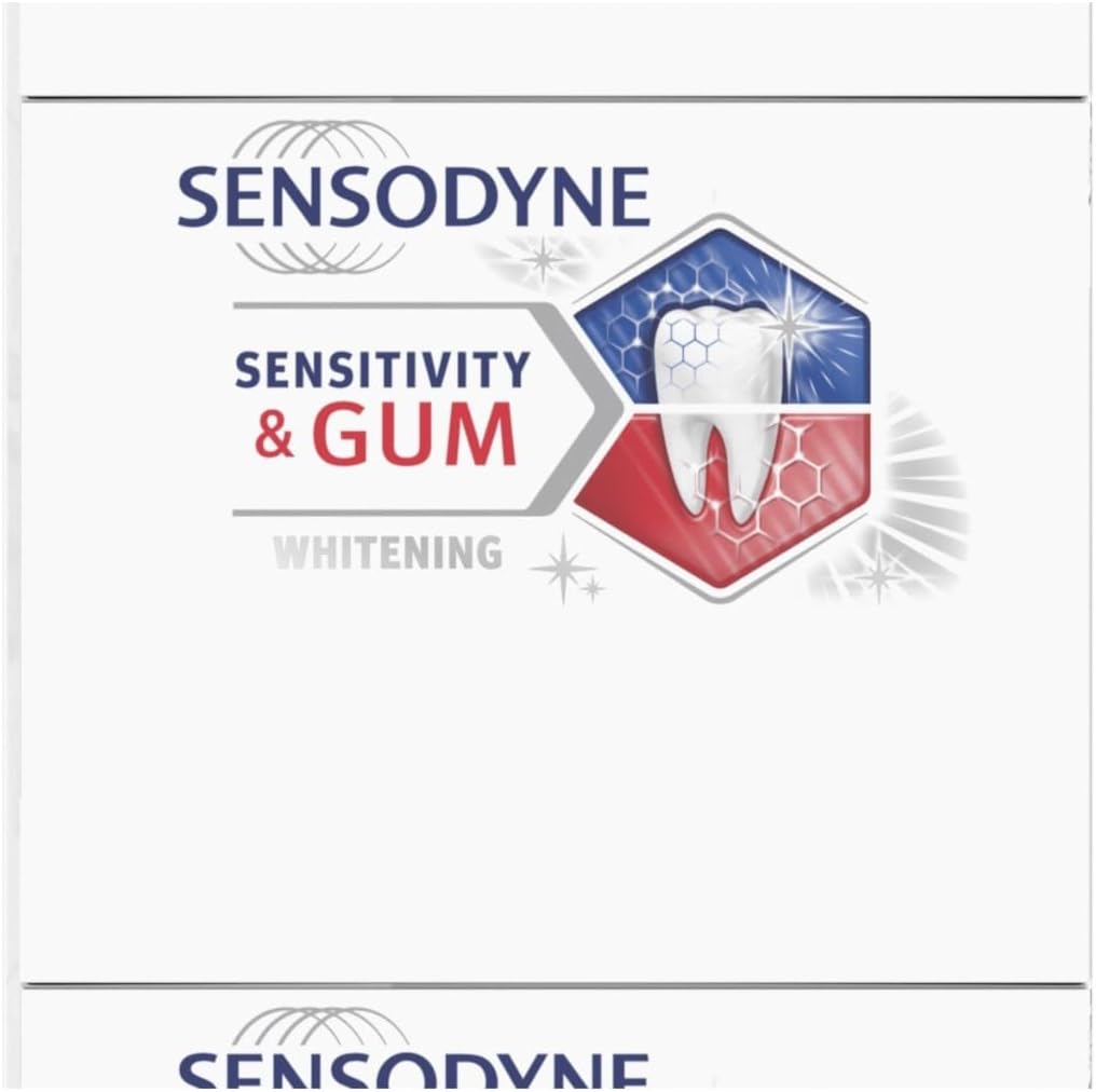 Sensodyne Sensitivity & Gum Whitening Toothpaste – Spa-Like Brushing Routine for Adults with Sensitive Teeth