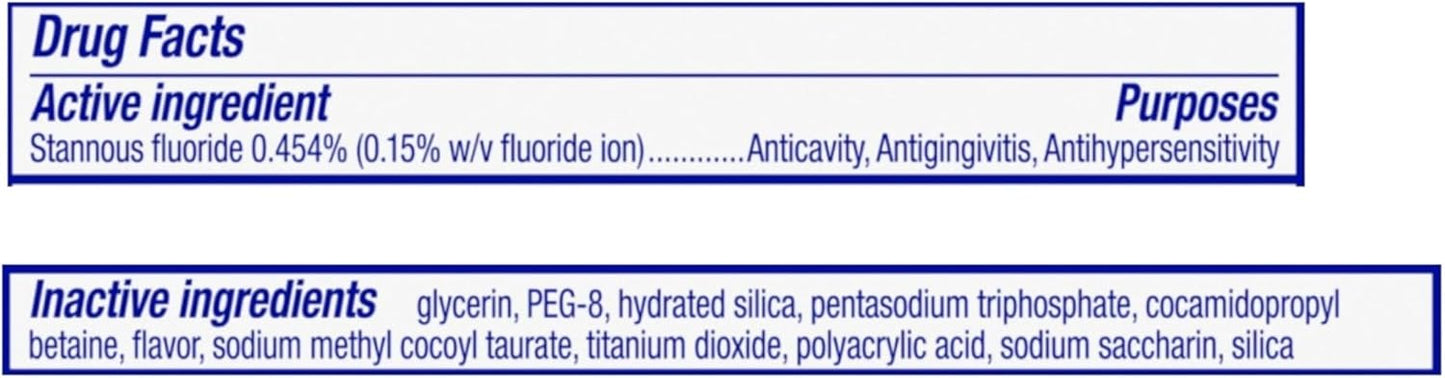 Sensodyne Triple Protection Fluoride Toothpaste – Daily Self-Care Ritual for Sensitive Teeth, Healthy Gums, and Enamel Renewal, 3-Pack
