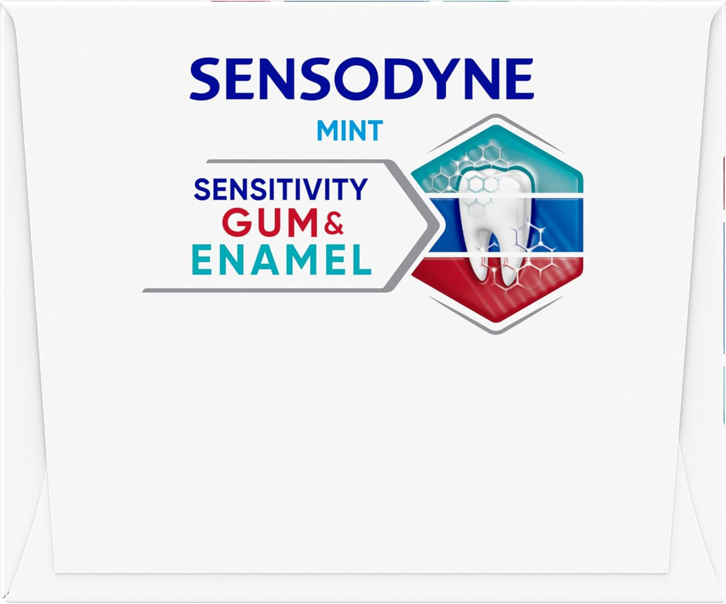 Sensodyne Triple Protection Fluoride Toothpaste – Daily Self-Care Ritual for Sensitive Teeth, Healthy Gums, and Enamel Renewal, 3-Pack