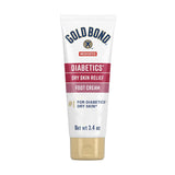 Gold Bond Diabetics' Dry Skin Relief Foot Cream – Fragrance-Free Bedtime Foot Care Ritual for Diabetic Skin, 3.4 oz.